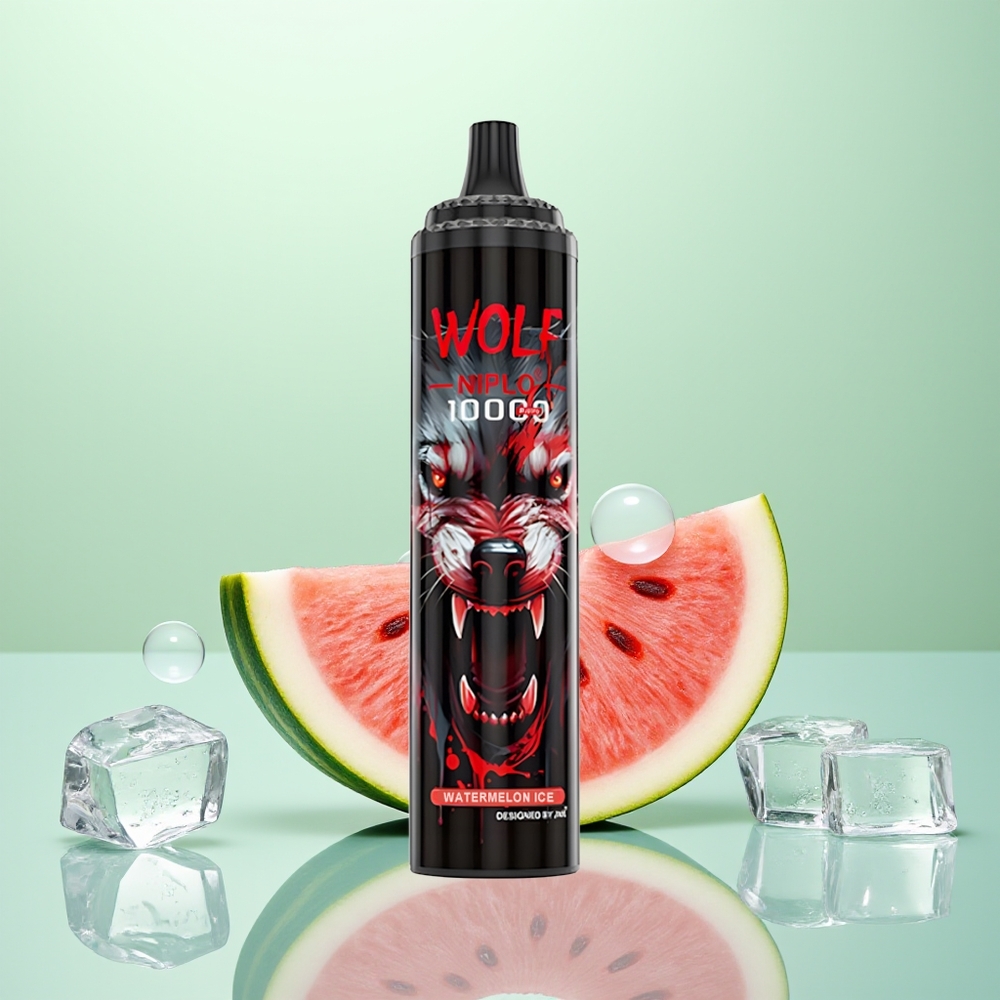 JNR Wolf Niplo 10000 Glace à la Pastèque 10000 Puffs 20ml