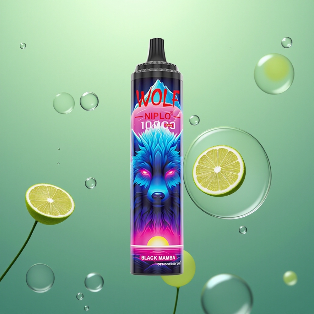 JNR Wolf Niplo 10000 La Mamba Noire 10000 Puffs 1.0 Ohm