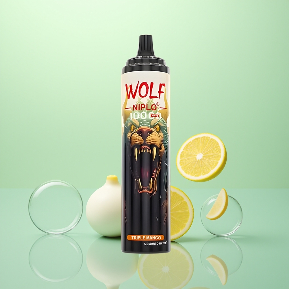 JNR Wolf Niplo 10000 Triple Mangue Rapide 20ml 650mAh