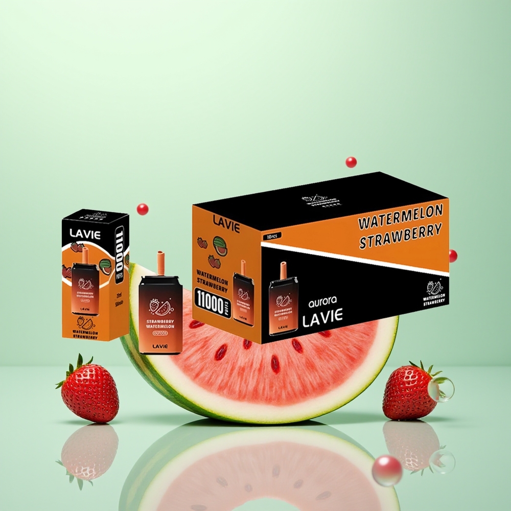 Lavie Aurora 11000 Fraise Pastèque Aurora 650mAh 22ML