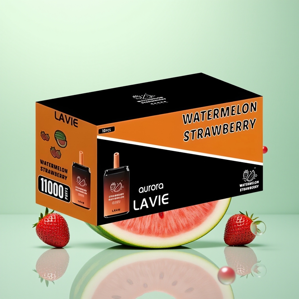 Lavie Aurora 11000 Fraise Pastèque Aurora 650mAh 22ML