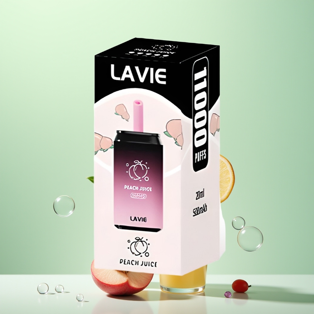 Lavie Aurora 11000 Jus de Pêche Légèreté 650mAh Type C