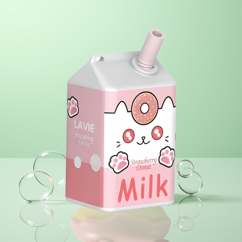 Lavie Milk 7000 Beignet Fraise Léger 16ML 600mAh