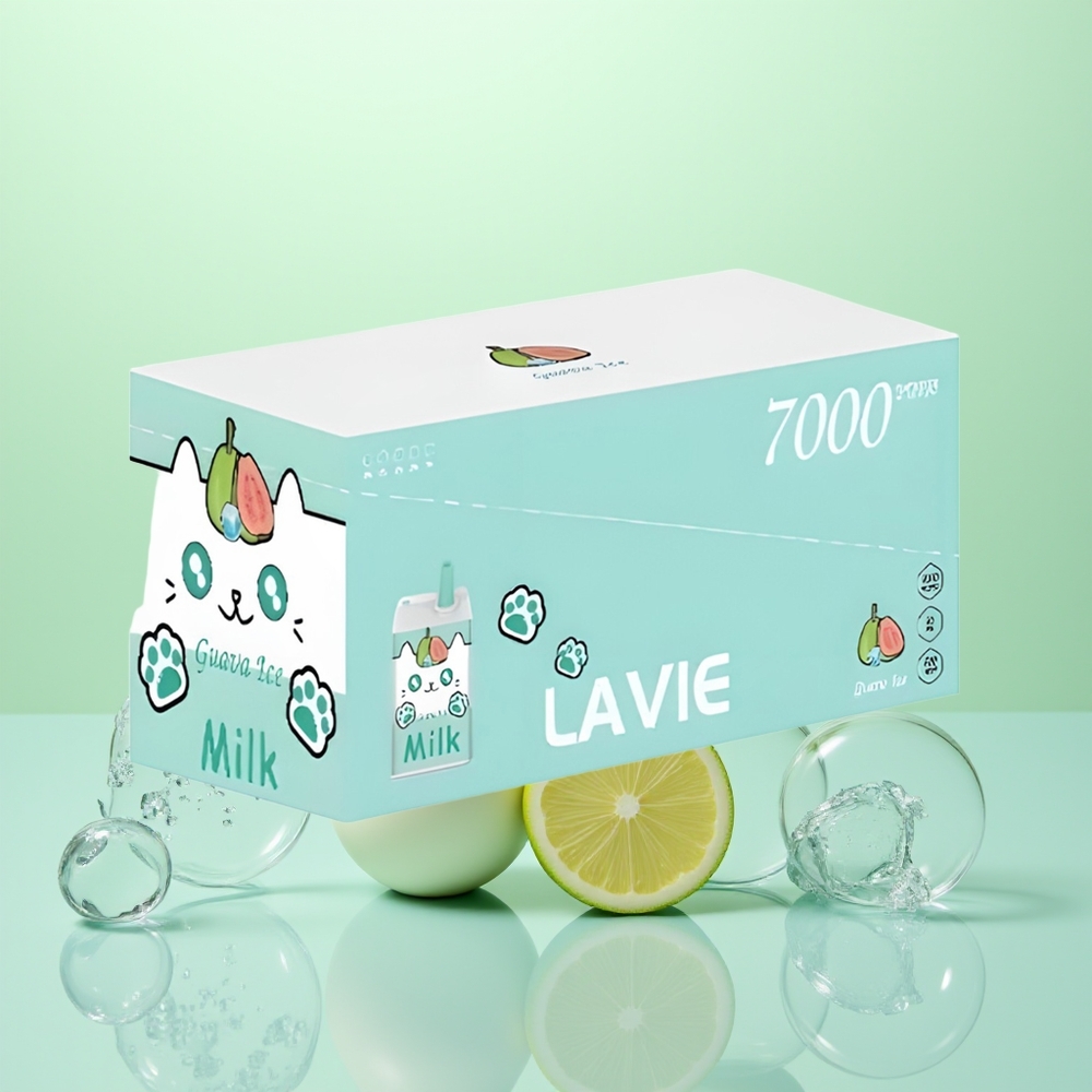 Lavie Milk 7000 Glace Goyave Légère 16ML 600mAh