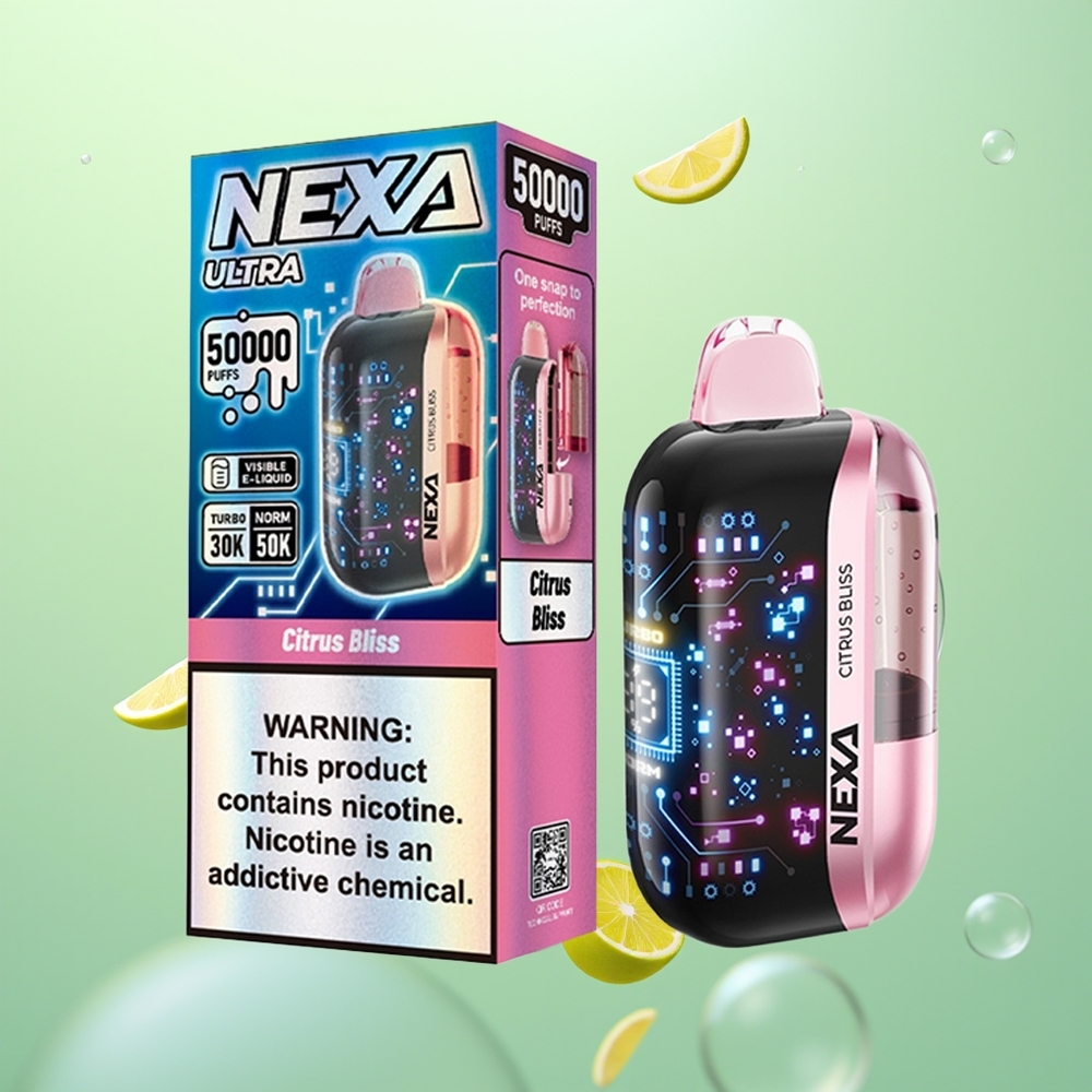 NEXA Ultra 50000 Félicité Citrus Bliss 20ml Dual Mesh