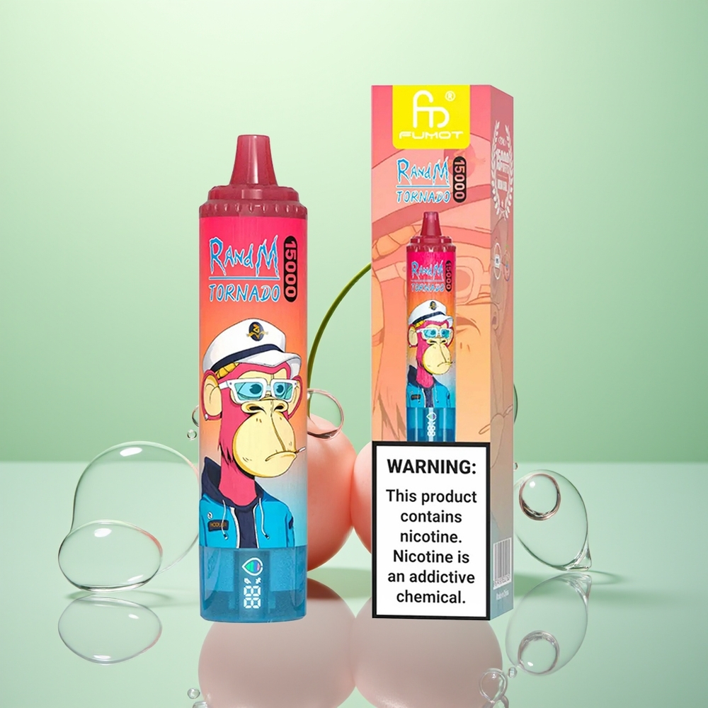 RandM Fumot Tornado 15000 Cerise Tornade 25ml 850mAh