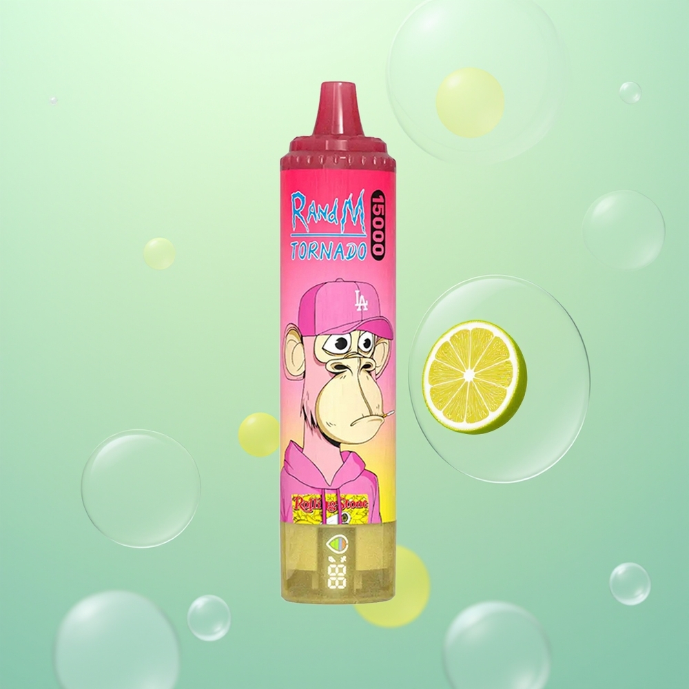 RandM Fumot Tornado 15000 Citron Mesh 25ml LCD