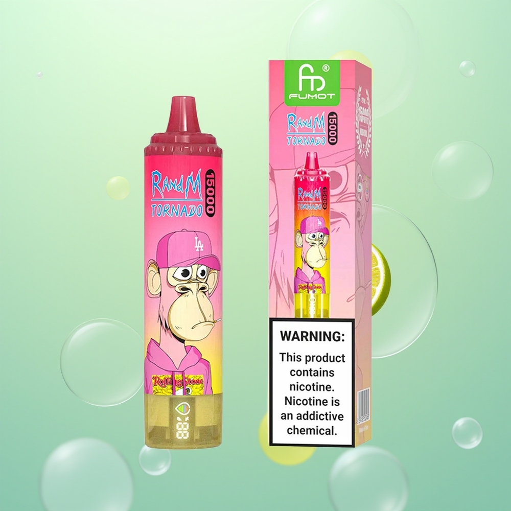 RandM Fumot Tornado 15000 Citron Mesh 25ml LCD