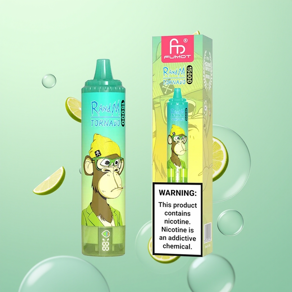 RandM Fumot Tornado 15000 Citron Vert 25ml 0.9 Ohm