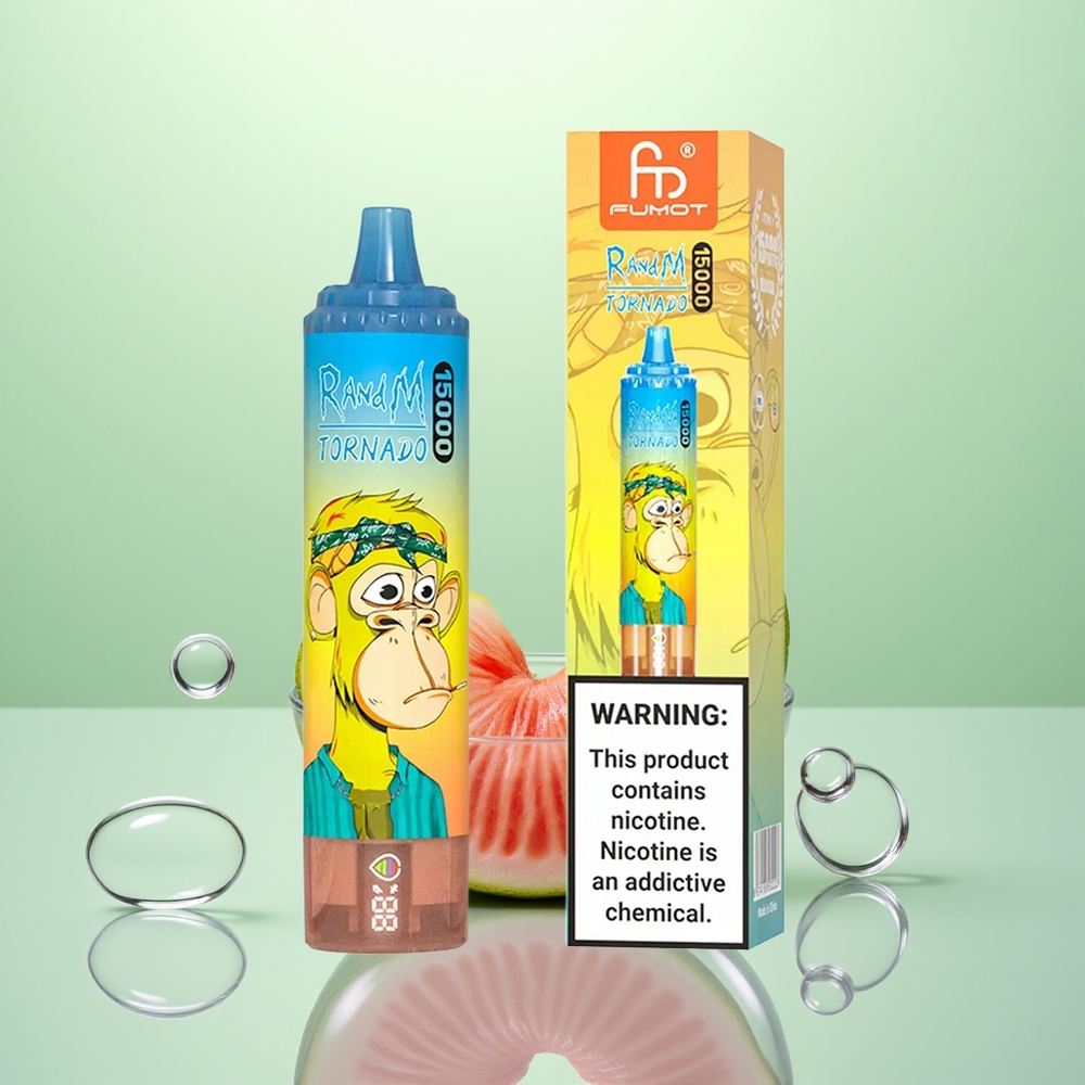RandM Fumot Tornado 15000 Fraise 25ml 0.9 Ohm