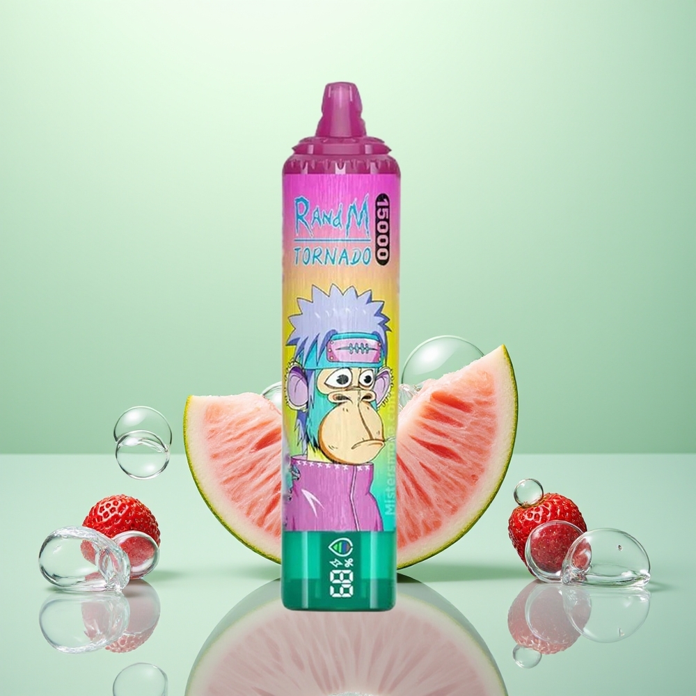 RandM Fumot Tornado 15000 Fraise Glacée Mesh 25ml