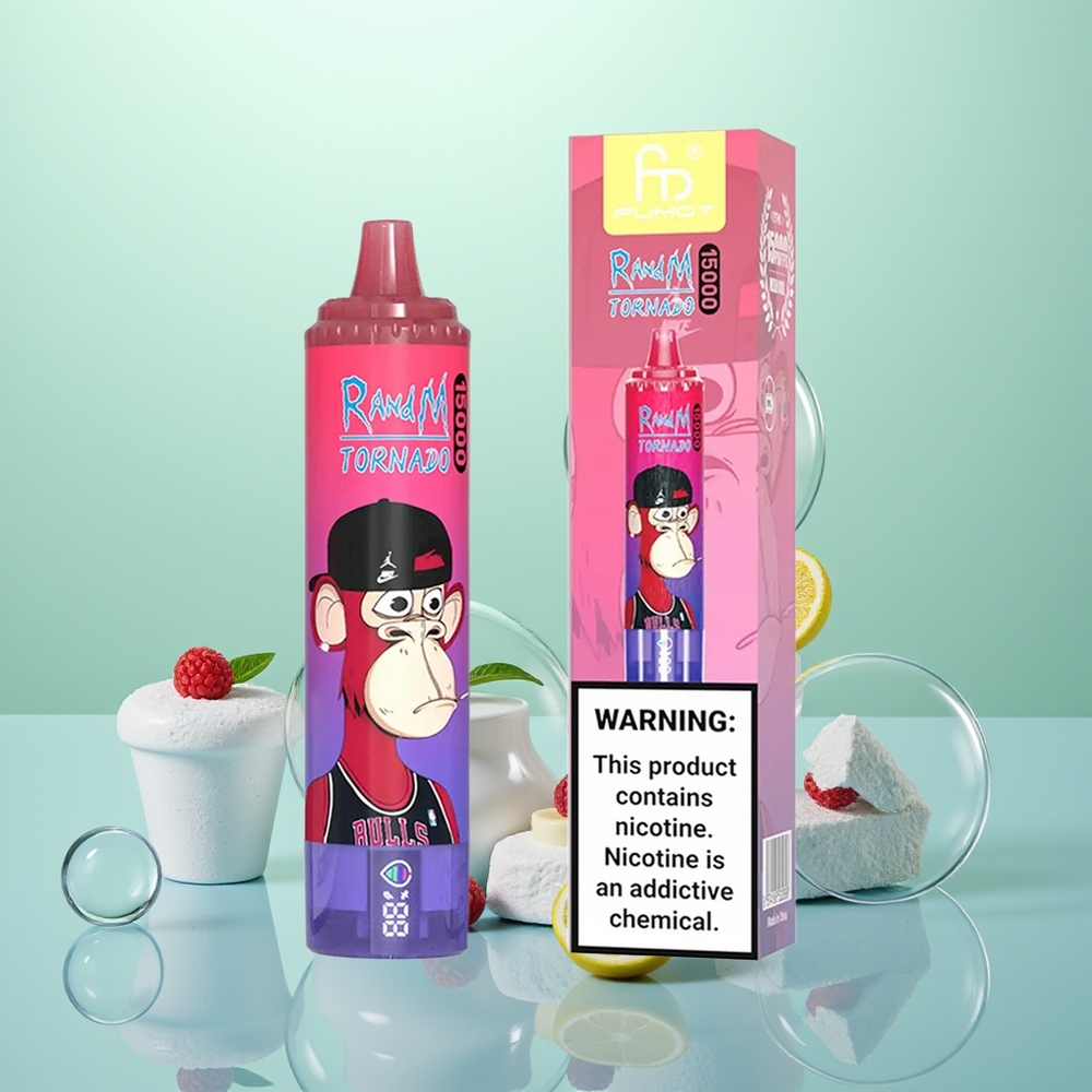 RandM Fumot Tornado 15000 Framboise Bleue Mesh 25ml 850mAh