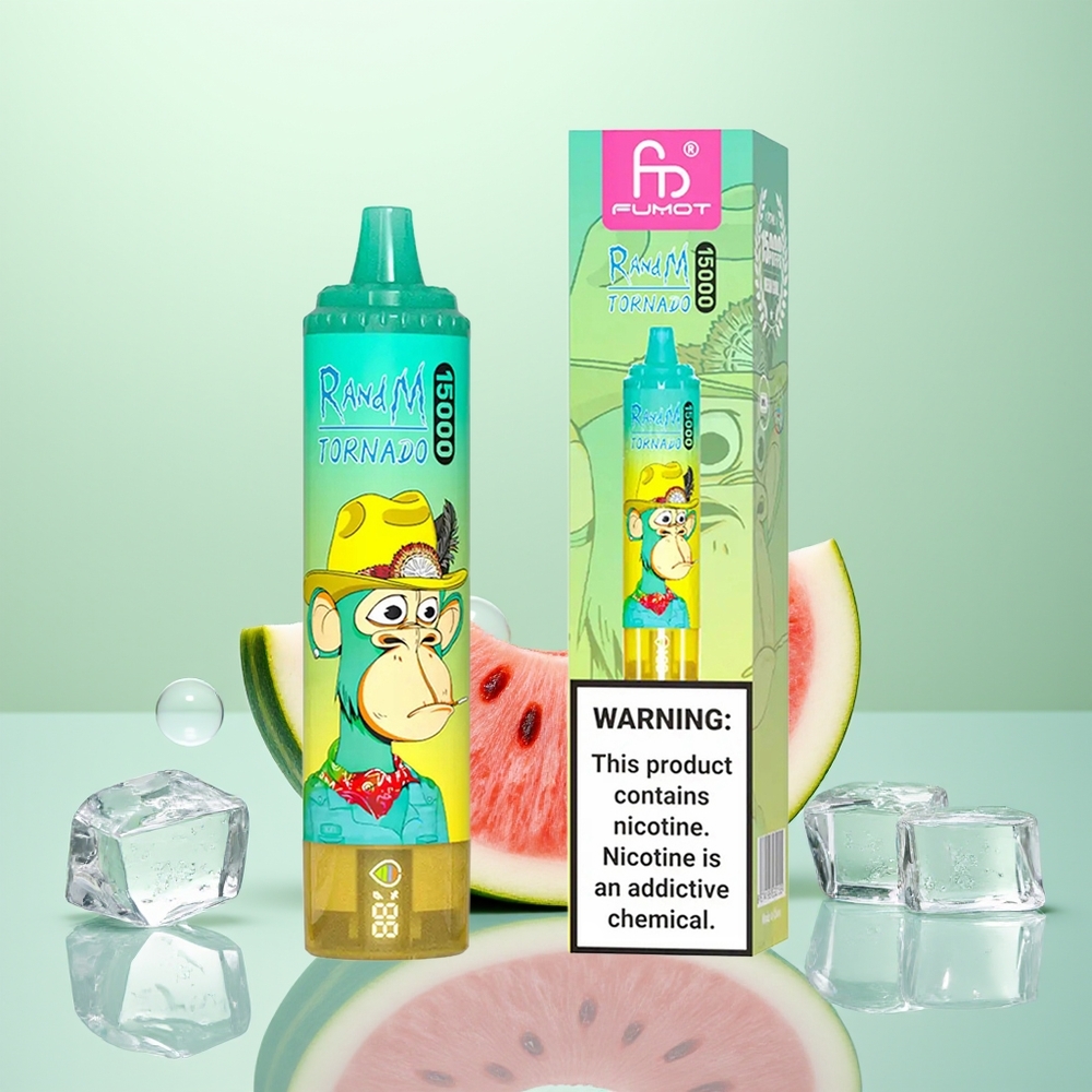 RandM Fumot Tornado 15000 Glace à la Pastèque Mesh 25ml