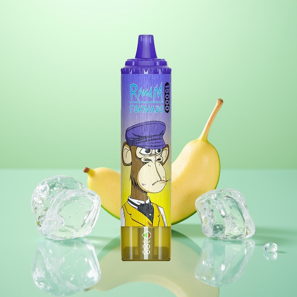RandM Fumot Tornado 15000 Mangue Sur Glace 25ml Mesh