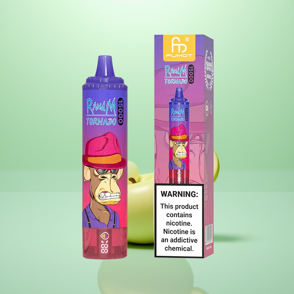 RandM Fumot Tornado 15000 Pomme Acidulée 25ml 0.9 Ohm