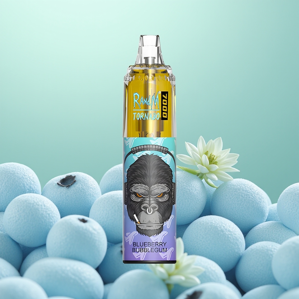 RandM Fumot Tornado 7000 Chewing-Gum à la Myrtille 7000 Puffs 14 ML