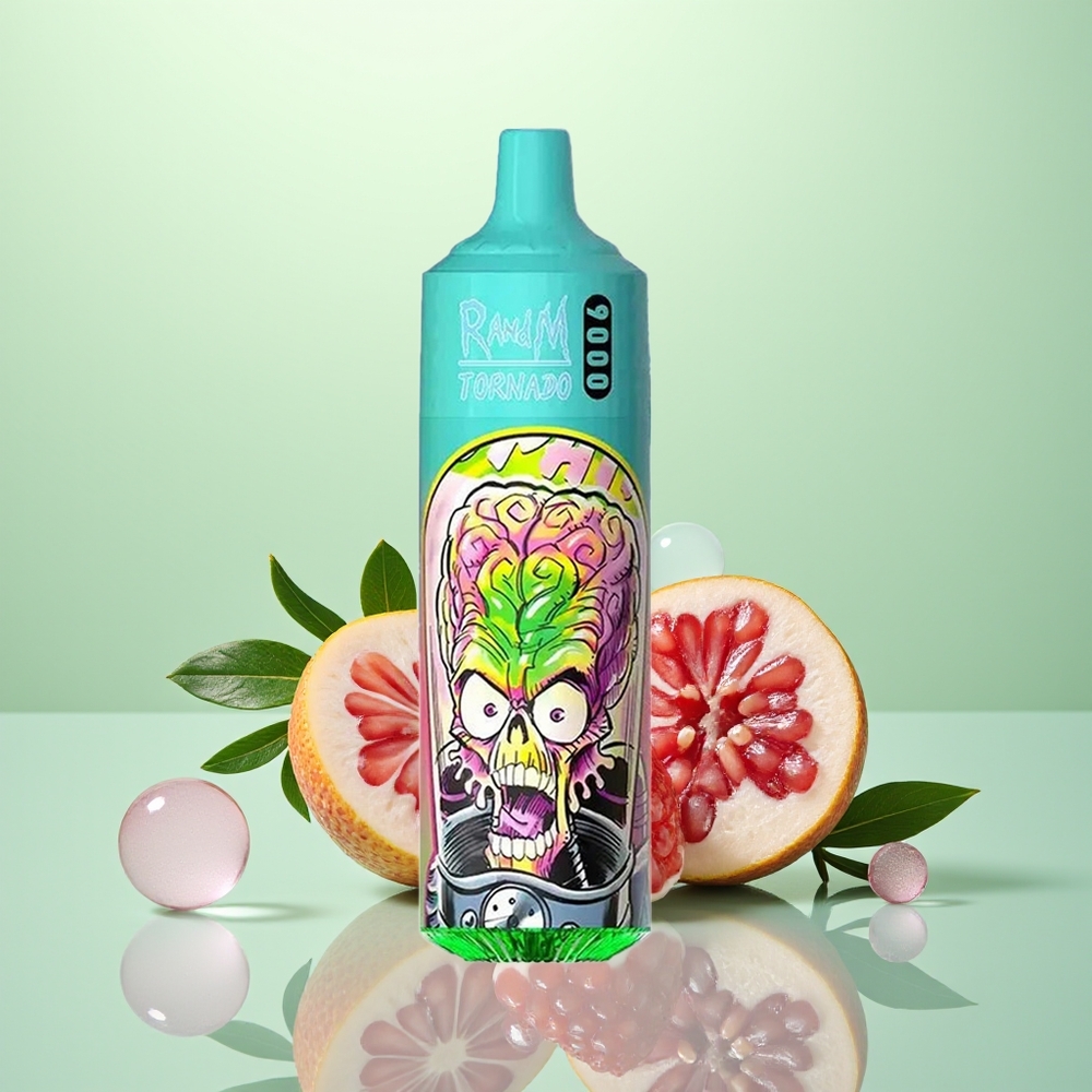 RandM Fumot Tornado 9000 Fraise Grenade 18 mL 850 mAh