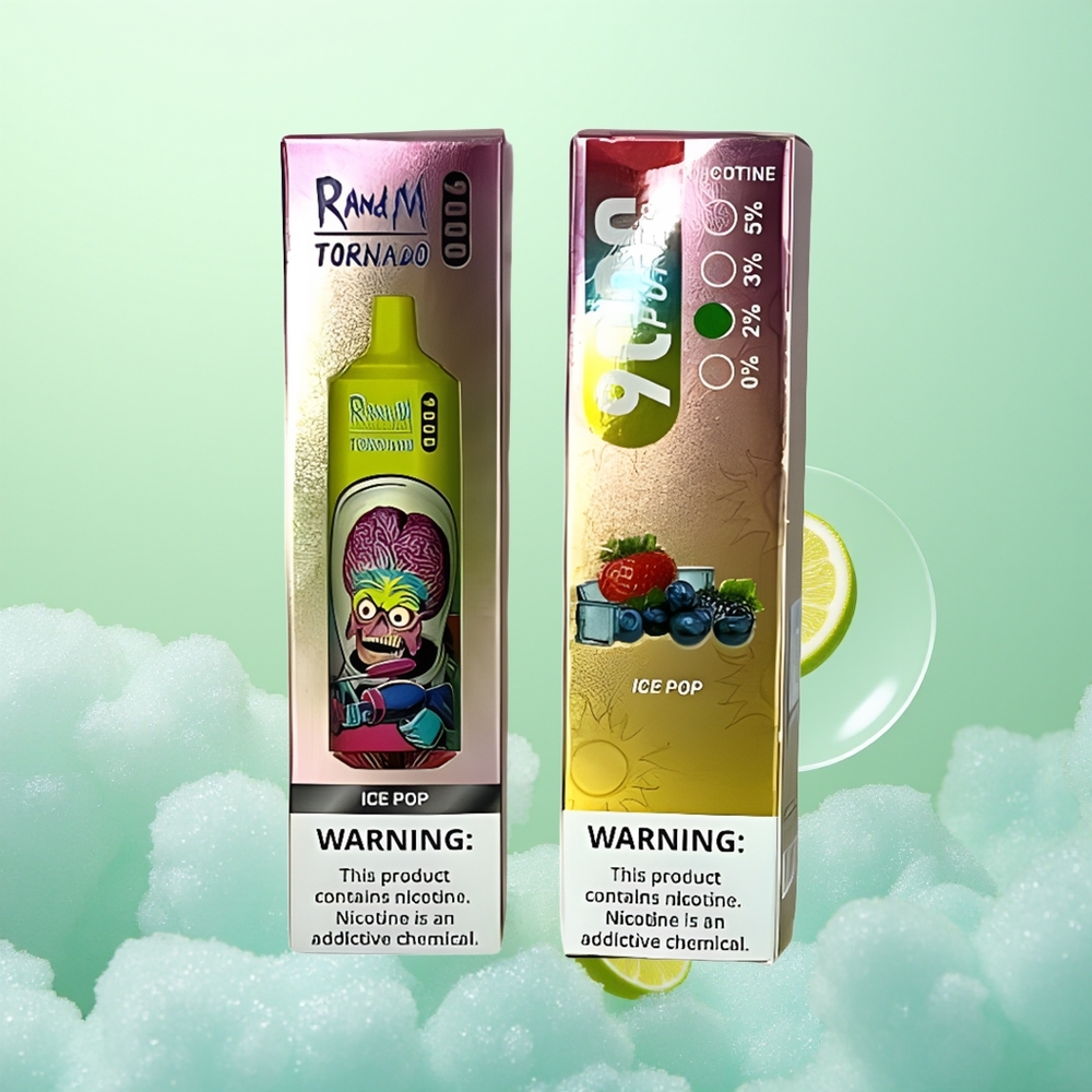 RandM Fumot Tornado 9000 Glace Pop 9000 Mesh