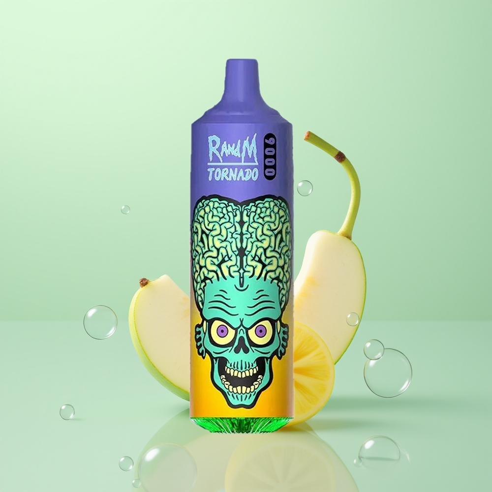 RandM Fumot Tornado 9000 Mangue Paille Électrique 9000 et Écran RGB