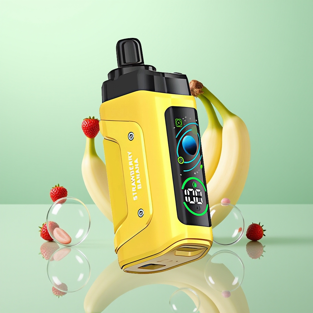 Razz Bar 45000 Fraise Banane Mesh Rechargeable