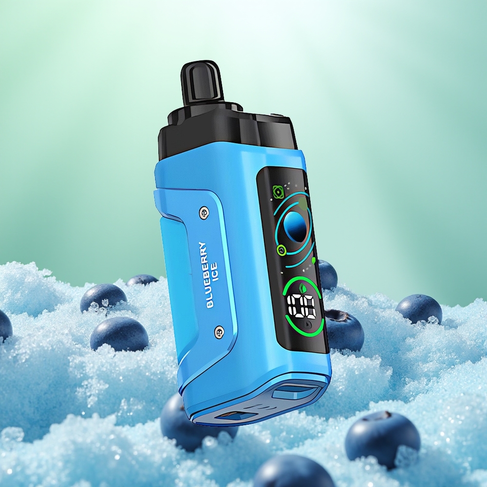Razz Bar 45000 Glace Myrtille Mesh Rechargeable