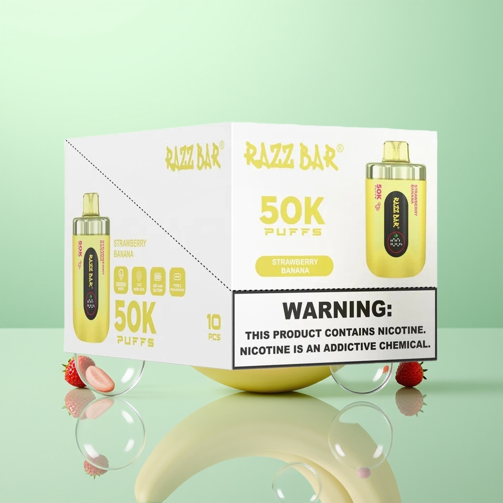 Razz Bar 50K Fraise Banane Type-C 2%