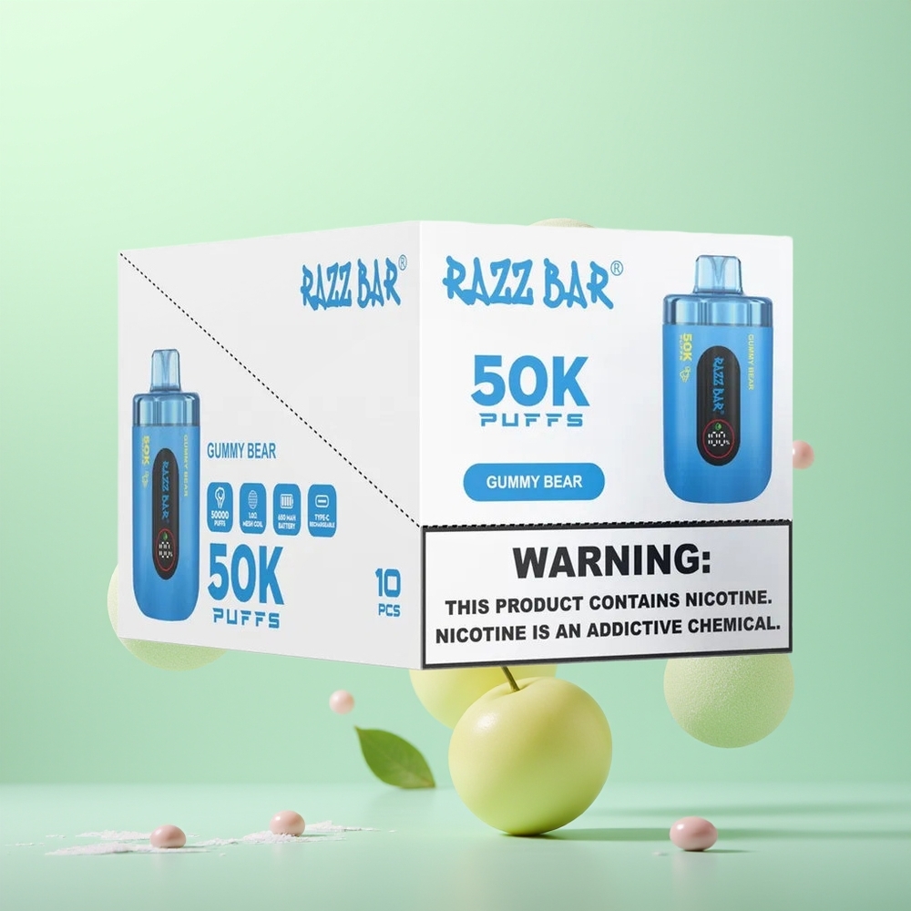 Razz Bar 50K Ourson Gummy Mesh Type-C