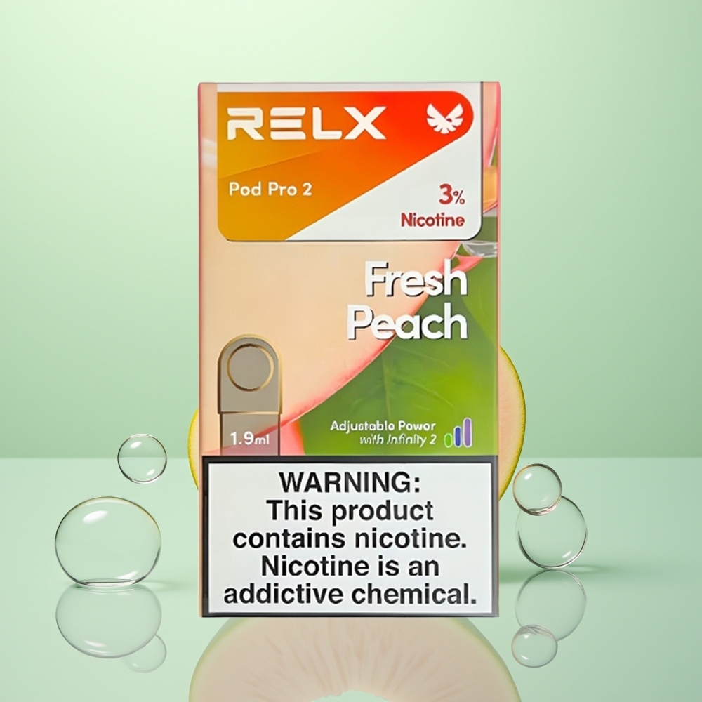 Relx Pod Pro 2 Vape Device Pêche Fraîche 1.9ml 3 Modes