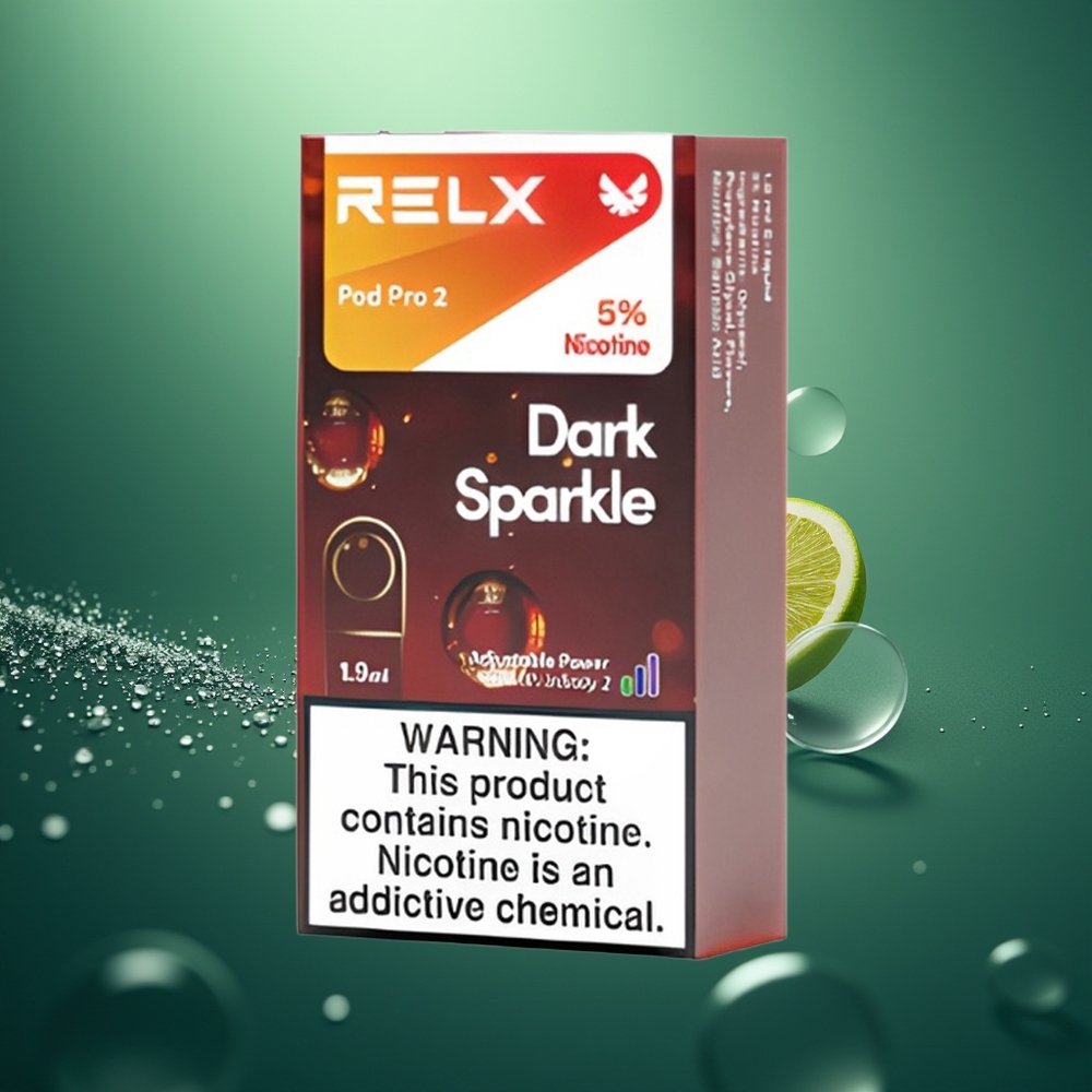 Relx Pod Pro 2 Vape Device Étincelle Sombre - 1.9ml / 3 Modes