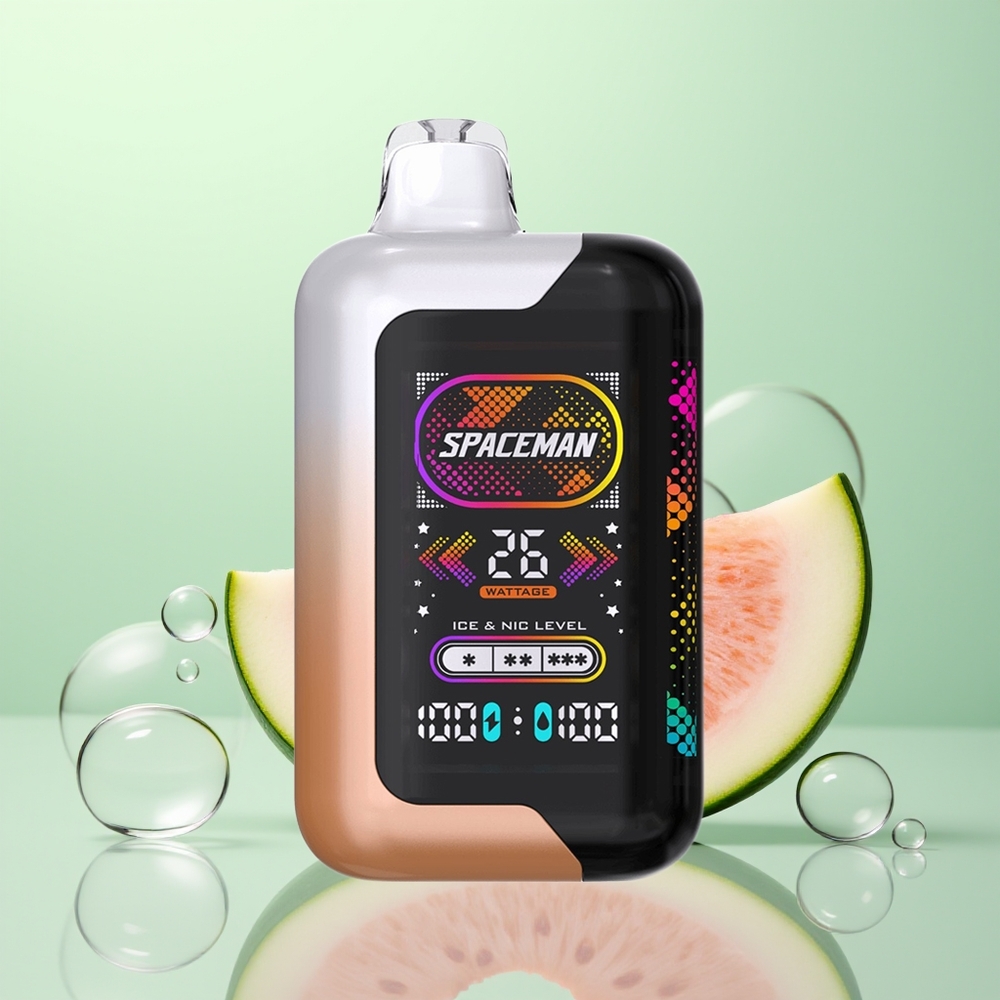 SMOK SPACEMAN SP40000 Pêche Juteuse Pastèque 1000mAh 20ml