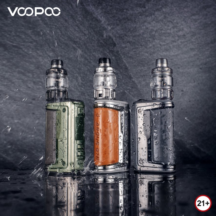 VOOPOO ARGUS GT II kit de réservoir graphite - VOOPOO cigarette électronique 4BXRH1