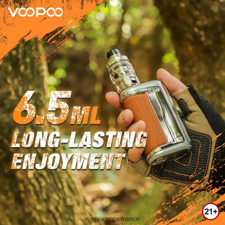 VOOPOO ARGUS GT II kit de réservoir graphite - VOOPOO cigarette électronique 4BXRH1