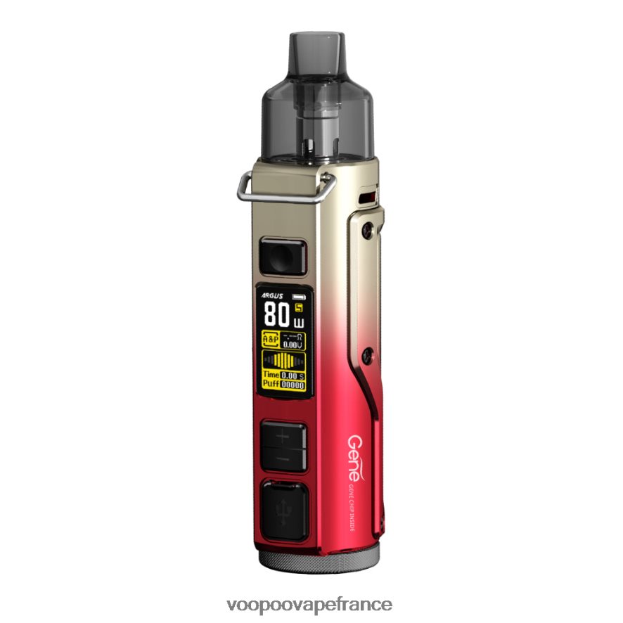 VOOPOO ARGUS PRO kit de modules de dosettes Or rouge - VOOPOO France 4BXRH32