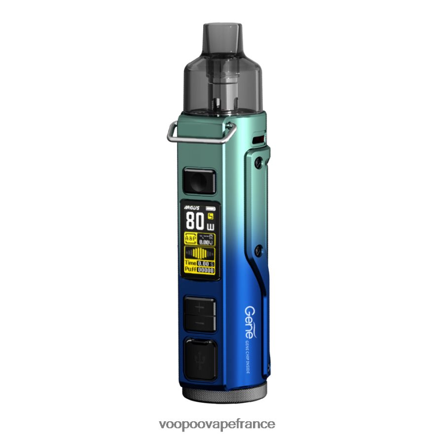 VOOPOO ARGUS PRO kit de modules de dosettes bleu vert - VOOPOO cigarette électronique 4BXRH31