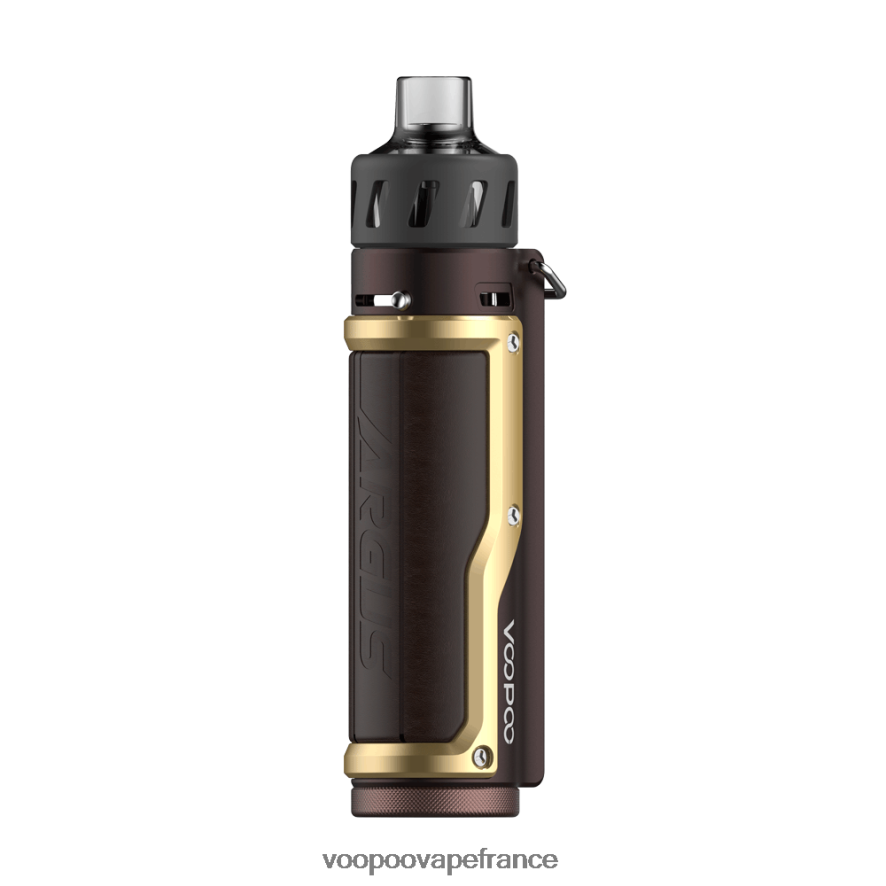 VOOPOO ARGUS kit de modules de dosettes café-titane or - VOOPOO vape pen France 4BXRH79