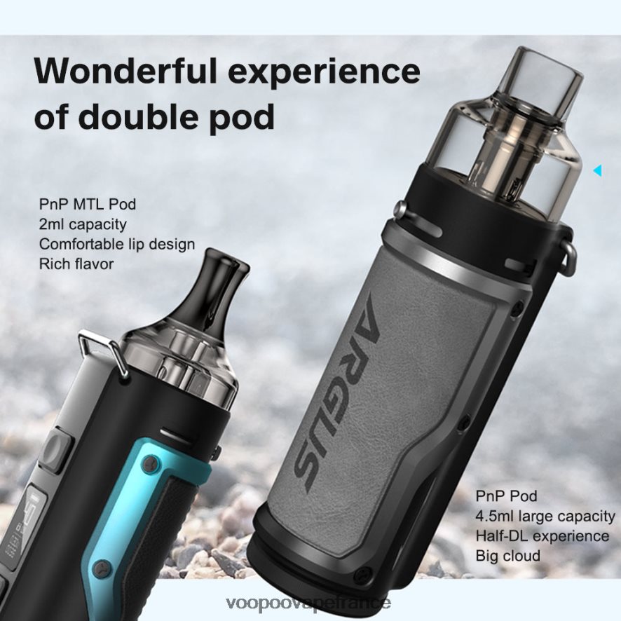 VOOPOO ARGUS kit de modules de dosettes vert pétrole-argent - VOOPOO vape price 4BXRH77