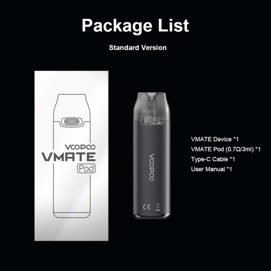 VOOPOO VMATE kit de dosettes vert - VOOPOO vape pen France 4BXRH419