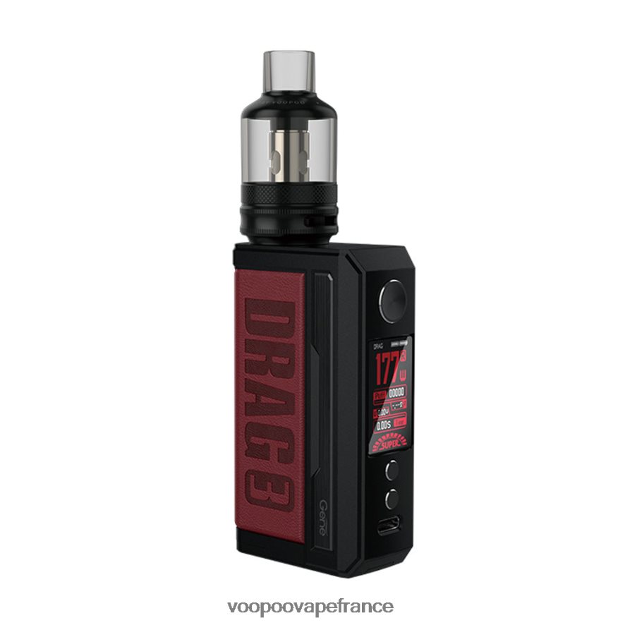 VOOPOO DRAG 3 kit de mod de boîte Marsala - VOOPOO vape pen France 4BXRH249