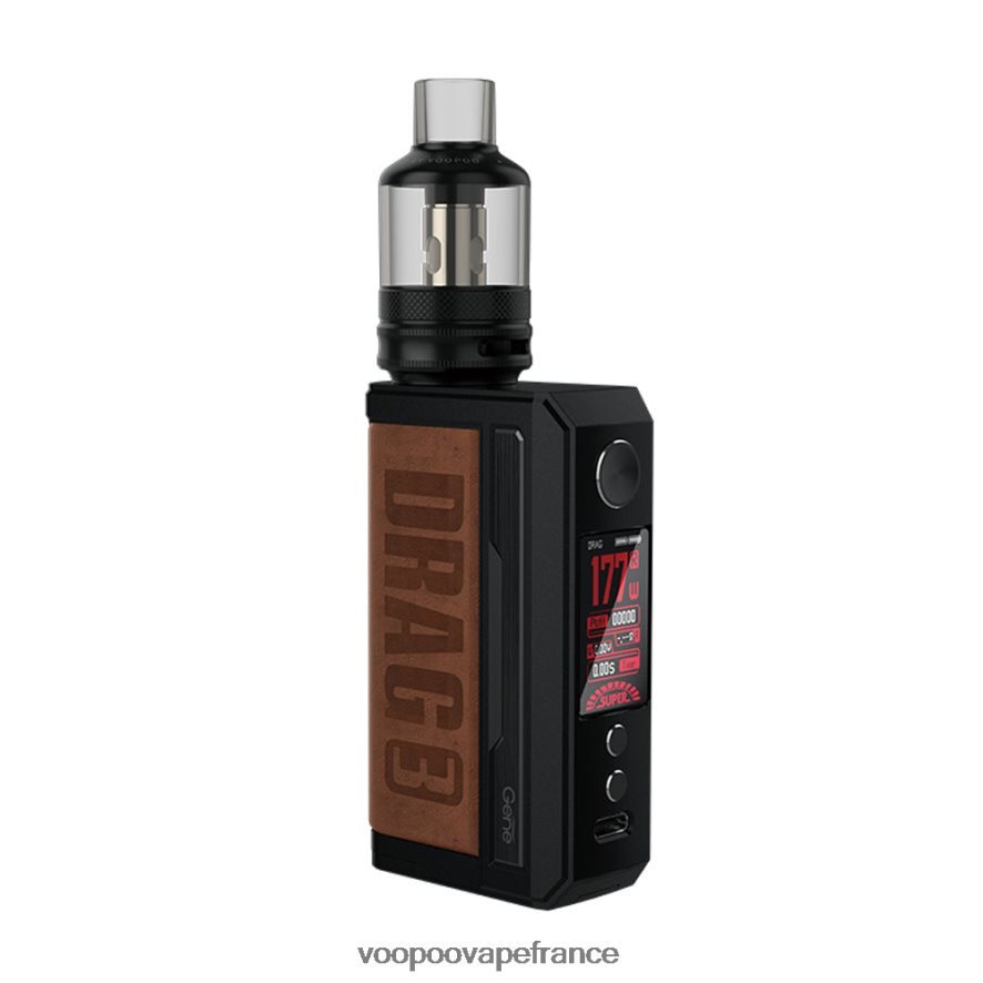 VOOPOO DRAG 3 kit de mod de boîte brun sable - VOOPOO prix France 4BXRH250