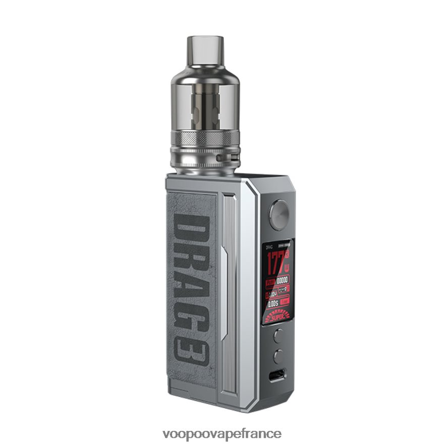 VOOPOO DRAG 3 kit de mod de boîte gris fumé - VOOPOO site officiel France 4BXRH155