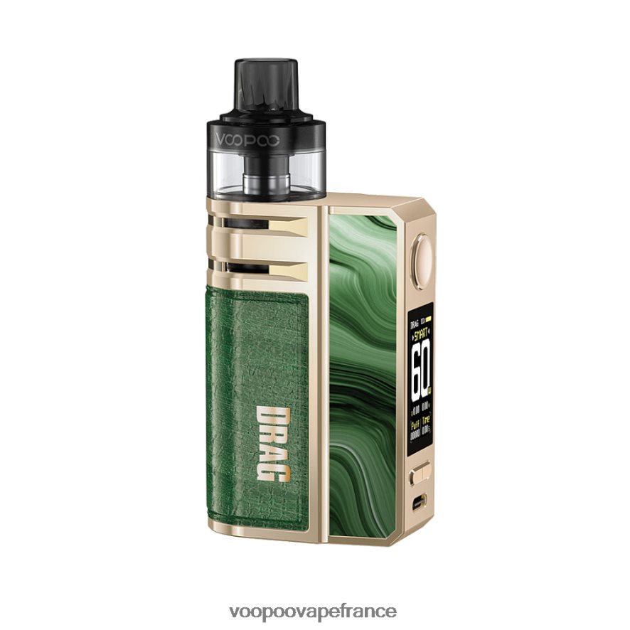 VOOPOO DRAG E60 kit de dosettes banderoles vertes - VOOPOO vape price 4BXRH187