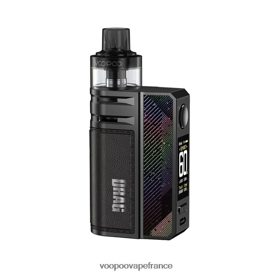 VOOPOO DRAG E60 kit de dosettes obsidienne noire - VOOPOO prix France 4BXRH190