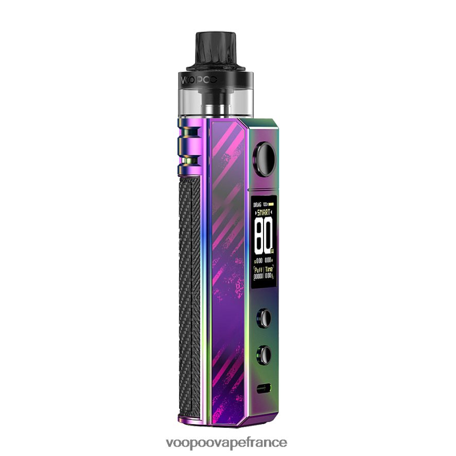 VOOPOO DRAG H80S kit de dosettes arc-en-ciel - VOOPOO vape tank France 4BXRH248