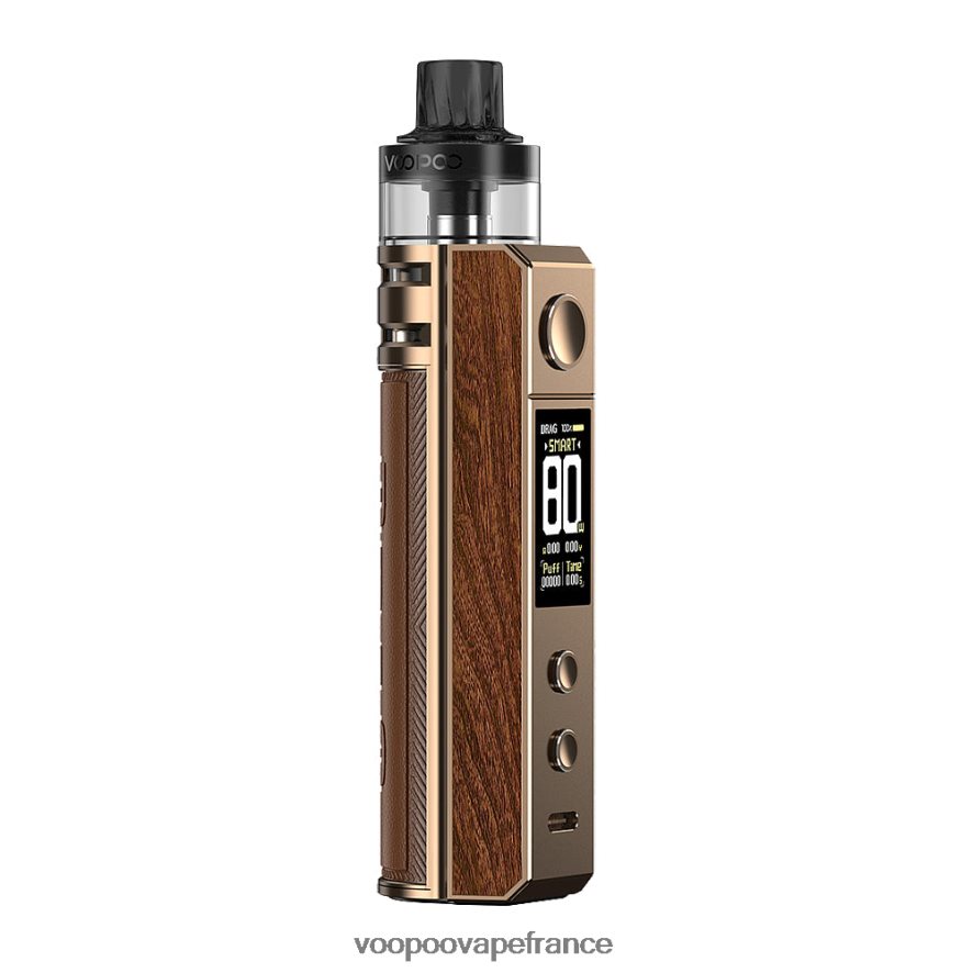 VOOPOO DRAG H80S kit de dosettes bois de rose doré - VOOPOO site officiel France 4BXRH245