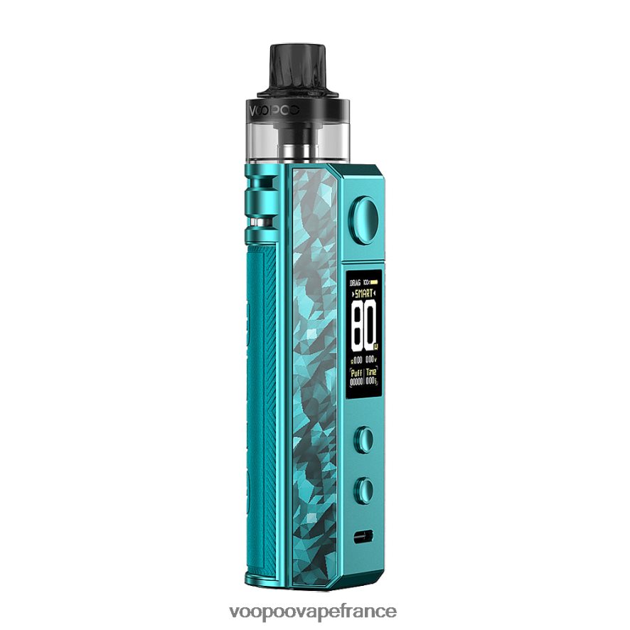 VOOPOO DRAG H80S kit de dosettes diamant bleu - VOOPOO vape price 4BXRH247