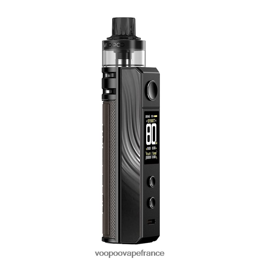 VOOPOO DRAG H80S kit de dosettes obsidienne noire - VOOPOO vape prix 4BXRH246