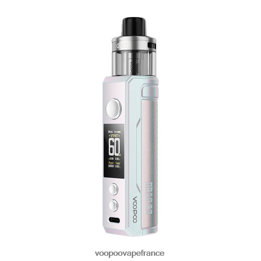VOOPOO DRAG S2 kit de modules de dosettes argent coloré - VOOPOO vape prix 4BXRH256