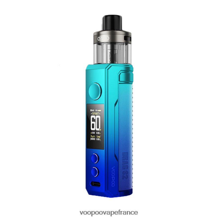 VOOPOO DRAG S2 kit de modules de dosettes bleu ciel - VOOPOO vape prix 4BXRH156