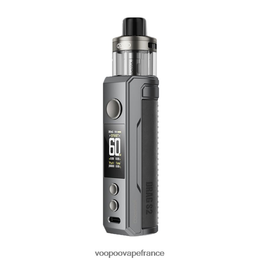 VOOPOO DRAG S2 kit de modules de dosettes métal gris - VOOPOO prix France 4BXRH260