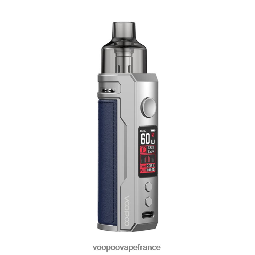 VOOPOO DRAG S kit de modules de dosettes bleu argenté - VOOPOO vape France 4BXRH203